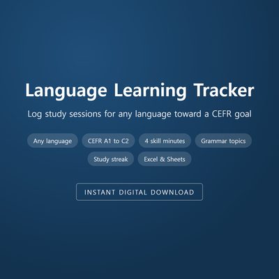 Language Learning Tracker