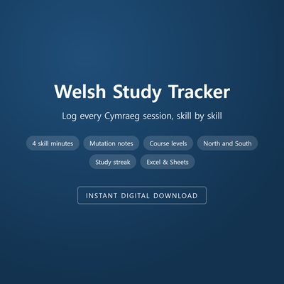 Welsh Study Tracker